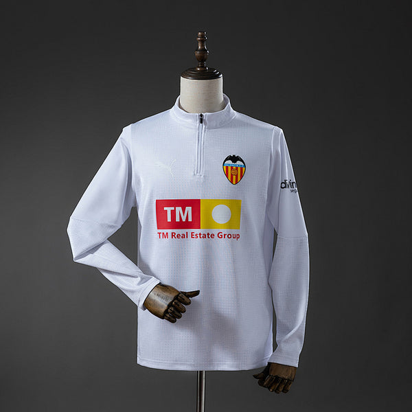 Valencia ג'רזי אימון לבן 25/26 S-XXL