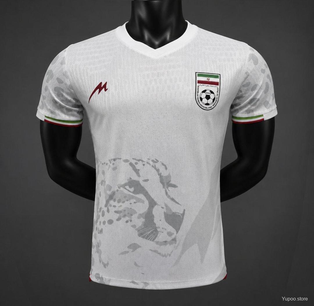 נבחרת איראן מדי חוץ גרסת שחקן מונדיאל 2026 S-2XL